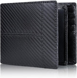 Premium RFID-blokkerende Lederen Bifold Portemonnee voor Heren - SlimArmor