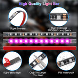 12 Stuks Motor LED Lichtkit met Remlicht en Knipperlicht
