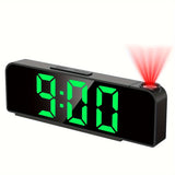 LED Projectie Wekker – Temperatuur- en Datumweergave met USB Voeding