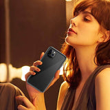 iPhone-hoes van gehard glas