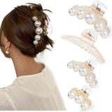 Stijlvolle Parels Haarspeldjes - 4-pack