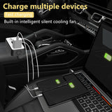 200W Auto-omvormer – DC 12V naar 220V AC met USB-C & Snelladen functie