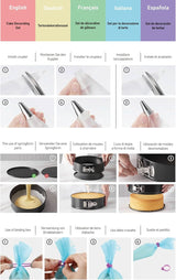 CakeMaster - Premium Taartdecoratieset