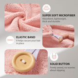 Microvezel Haarhanddoek Wrap – 3-pack