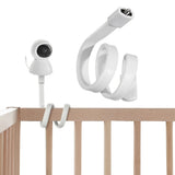 Flexibele houder voor babycamera – Verstelbare metaaldraad voor bevestiging aan babybedje of bed