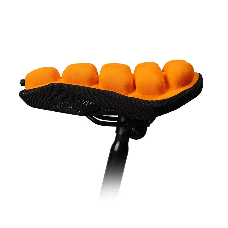 AirSeat | Comfortabel Schokdempend Fietszadel | Perfecte Luchtcirculatie | Instelbare Luchtdruk | Anti-slip Siliconen Basis | Droog en Zacht Zitten | Ideaal voor Lange Fietstochten | Verkrijgbaar in Maten S en M