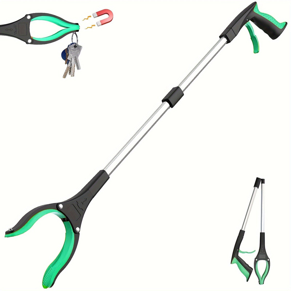 Comfort Grip Grijper met Rotatie – Licht en Handig voor Moeiteloos Bereiken