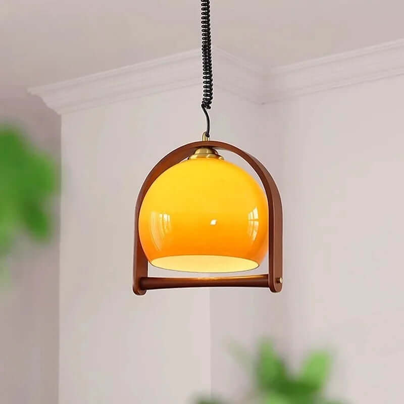 Hanglamp Hout - Bauhaus Design
