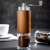 BrewMate - Draagbare handmatige koffiemolen met opvouwbare handgreep voor verse koffie overal