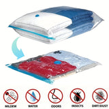 Set Extra Grote Vacuum Opbergsakken – Herbruikbaar, Waterdicht en Ruimtebesparend