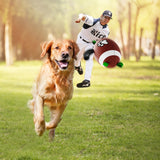 Paw-Perfect Speelvoetbal – Duurzaam Rubber Interactief Hondenspeelgoed