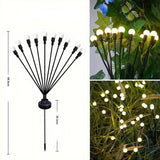 FireFlies | sfeervolle LED tuinverlichting | Zonne-energie tuinlampen buitenverlichting automatische LED-lampen weersbestendig energiezuinig eenvoudig te installeren veilige buitenlampen esthetisch aantrekkelijk voor tuin en balkon