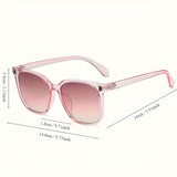 Trendy Gradient Zonnebril voor Dames – Stijlvolle Oplossing voor Zonnige Dagen