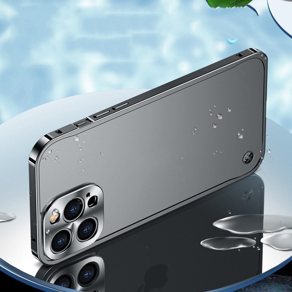 Metalen hoes iPhone - Aluminium