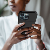 MobuLux | iPhone Portemonnee Hoesje | Luxe Telefoonhoes met Kaartvak en Bescherming