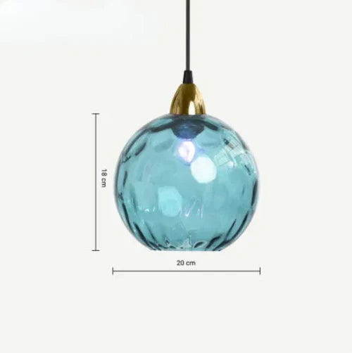 Glas-Kogel-Hanglamp - LumiSphere