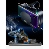 Reality PRO+ | Smart VR Bril met Geïntegreerde Headset voor iPhone & Android