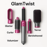 GlamTwist | Veelzijdig 5-in-1 stylingtool voor perfect haar