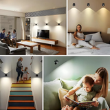 Wandlamp LumiScandi | Draadloos & Oplaadbaar | Scandinavisch Design | Eikenhout