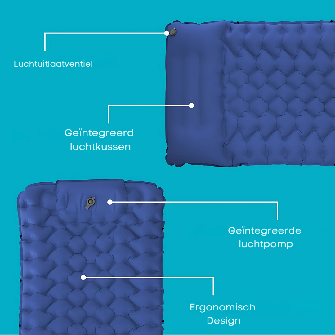 ErgoMat - Ultralicht en compact slaapmatje – perfect voor onderweg.