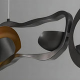 Moderne Artistieke Hanglamp – Sculpturale LED Plafondlamp met Dimbare Optie