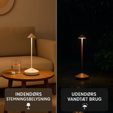 ClarityGlow | Draadloze Tafellamp Dimbaar Licht & Waterdicht Ontwerp
