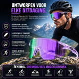 Heren Sportzonnebril - Gepolariseerde Lenzen - UV-Bescherming
