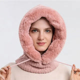 Wintercapuchon met Gezichtsmasker - Warm en Beschermend