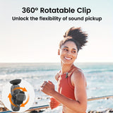 SoundClip Draadloze Lavalier Microfoon - Voor Smartphones en Tablets