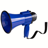 Krachtige Megaphone met Sirene - Bereik tot 731 meter, Verstelbaar Volume