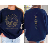 Velaris Stad Van Sterrenlicht Sweatshirt Achterontwerp