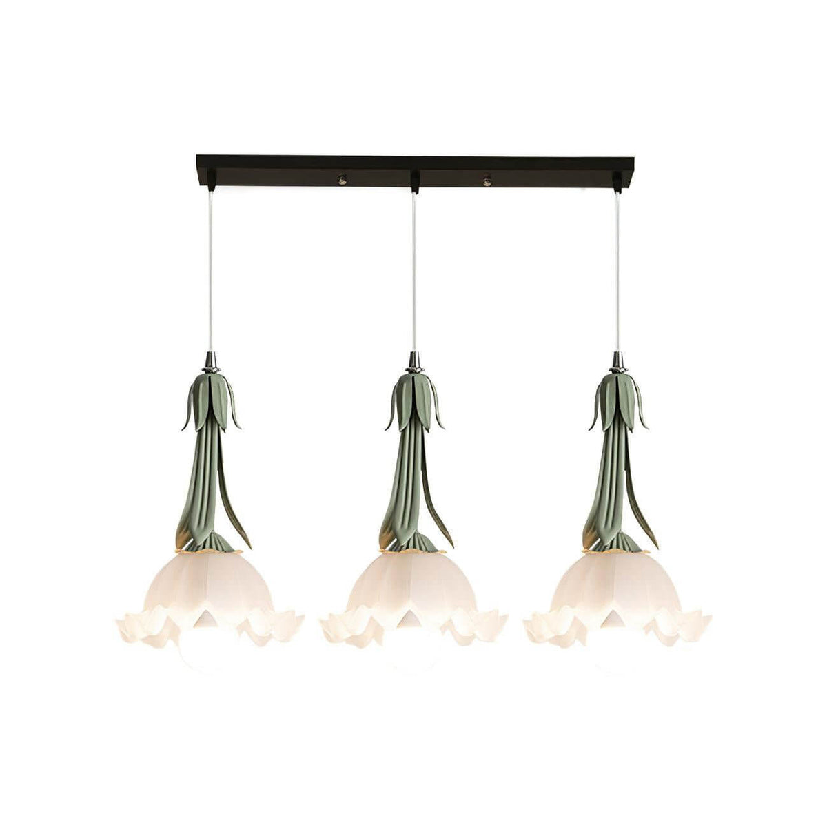 Elegante Hanglamp met Bloemendesign