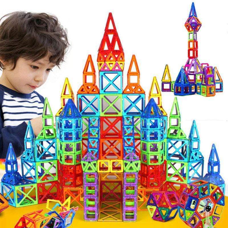 Magnetische Bouwstenen voor Kinderen – Leer Speelgoed met 118/148 Onderdelen