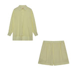Maud | Chic Shirt & Shorts Set