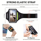 Hardloop Telefoonhouder met Oortelefoonhoesje - Verstelbare Armband voor Sporters