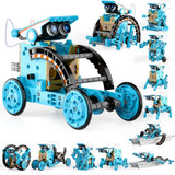 Solar Robo Builder - 12-in-1 Educatief Bouwspeelgoed met Zonne-energie