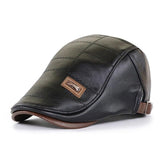 VintageVogue | doet de klassieke charme van leren baretten voor mannen herleven!