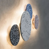Scandinavische Wandlamp Unieke Combinatie van Terrazzo en Warm Licht