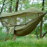 CampEase 3-in-1 Hangmat – Bescherming en Comfort voor Buitenavonturen