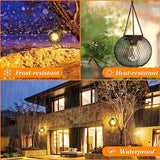 Houten Solar Tuinlantaarn – Ideaal voor Avondverlichting in de Tuin