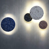 Scandinavische Wandlamp Unieke Combinatie van Terrazzo en Warm Licht