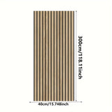 Moderne 3D Wandpanelen - Eenvoudige Peel-and-Stick Decoratie voor Een Strakke Afwerking