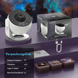 GalaxySky – HD Sterrenhemelprojector met 13 Galaxie-schijven