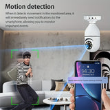 VisionGuard Slimme Lampcamera - Voor Veiligheid en Comfort in Huis