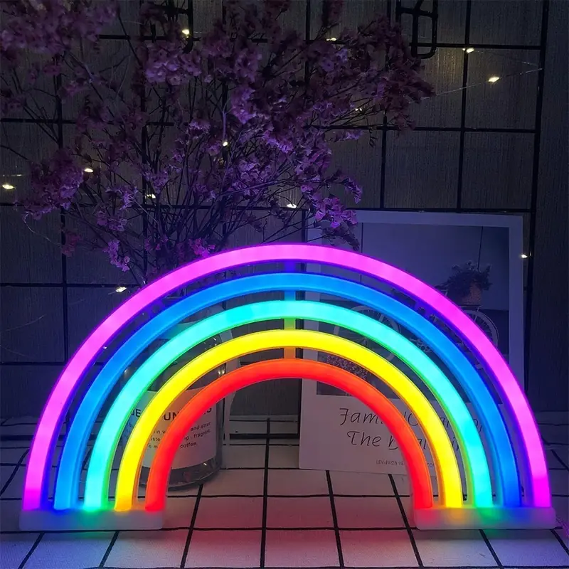 Regenboog Nachtlamp - RadiantArc