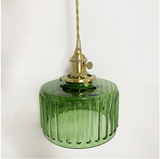 Kristallen hanglamp met verstelbare hoogte in vintage stijl