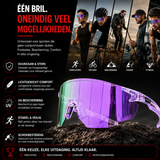 Heren Sportzonnebril - Gepolariseerde Lenzen - UV-Bescherming