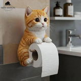 PurrRoll – De charmante katten-toiletpapierhouder!