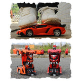 RC Transformer auto - Robot en auto in een!