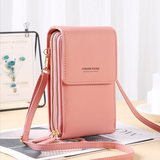 Touchscreen Telefoontas met Portemonnee‑functie – Compacte Crossbody voor Dagelijks Gebruik